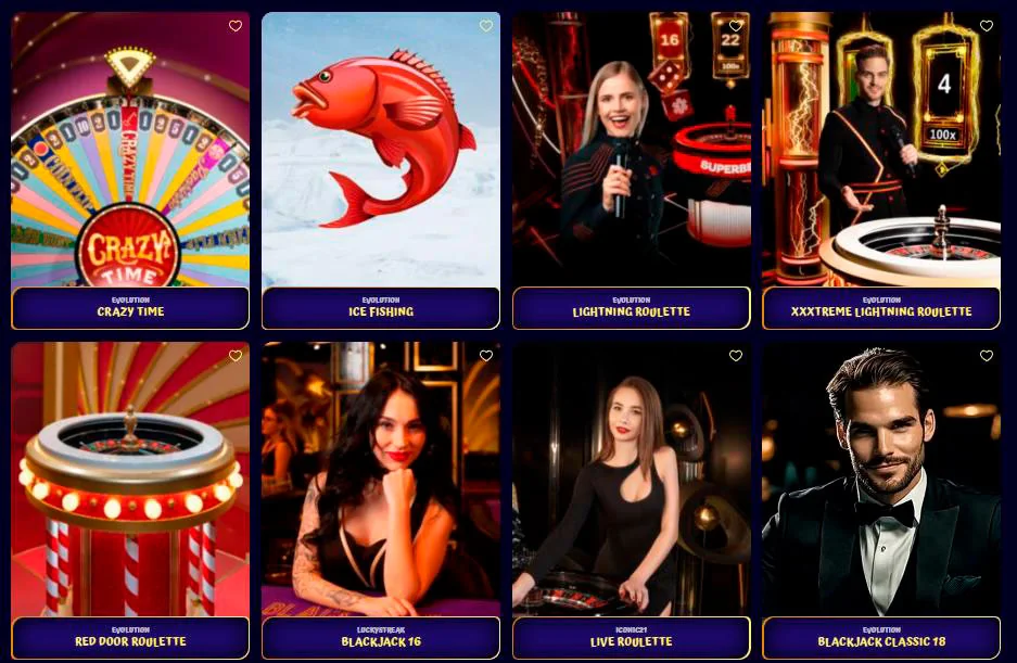 Live-Casino Spiele